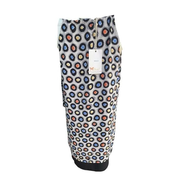 THML Multicolor Circles Sleeveless Blouse Size Small NWT - Picture 4 of 5